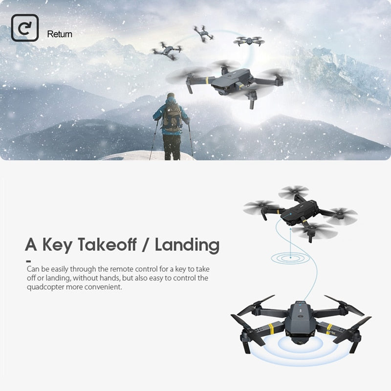 Foldable Arm RC Quadcopter Drone X 1080p HD