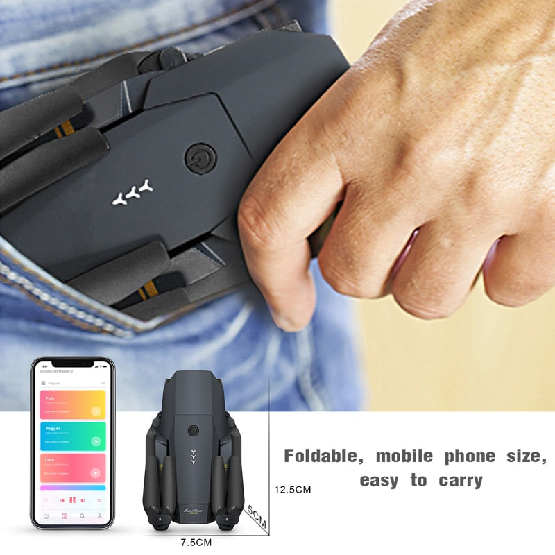 Foldable Arm RC Quadcopter Drone X 1080p HD