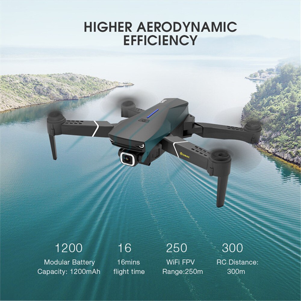 RC Drone with 4K/1080P HD Wide Angle Camera