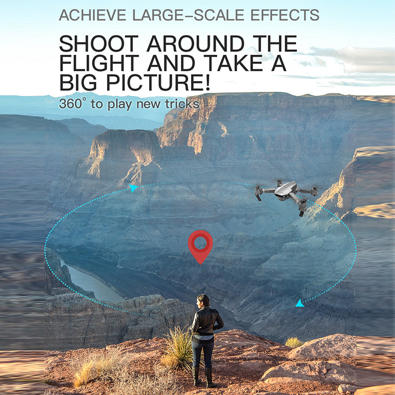 GPS Drone with 4K or HD Adjustment Camera Wide Angle 5G WIFI RC Professional