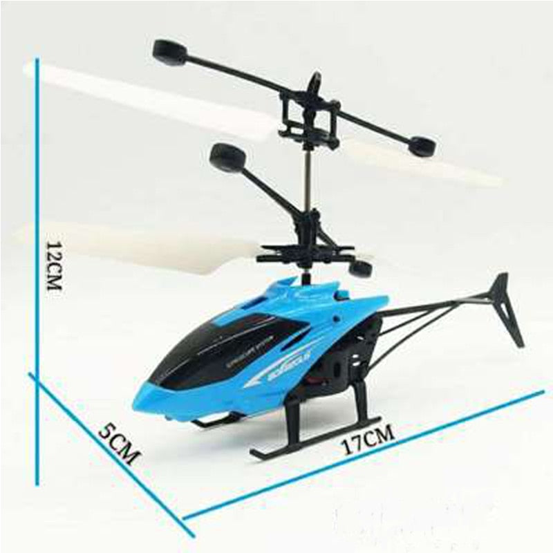 Mini Remote Control Helicopter LED Light Toys for Children