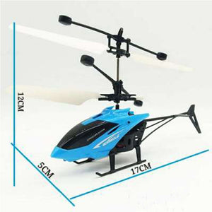 Mini Remote Control Helicopter LED Light Toys for Children