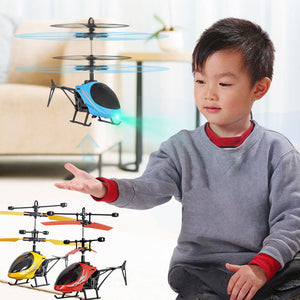 Mini Remote Control Helicopter LED Light Toys for Children