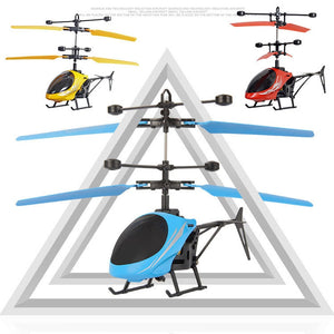 Mini Remote Control Helicopter LED Light Toys for Children