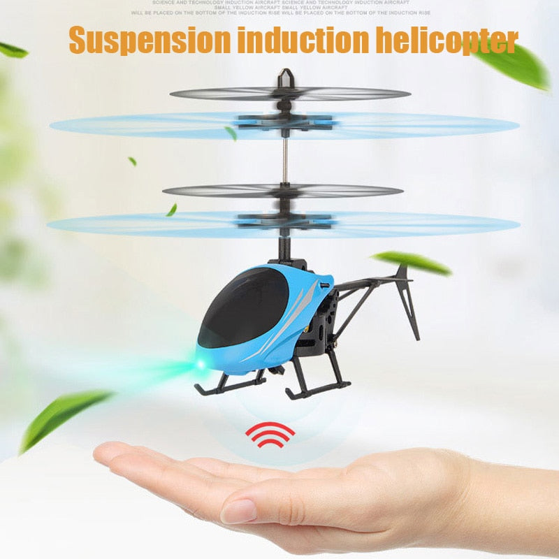 Mini Remote Control Helicopter LED Light Toys for Children