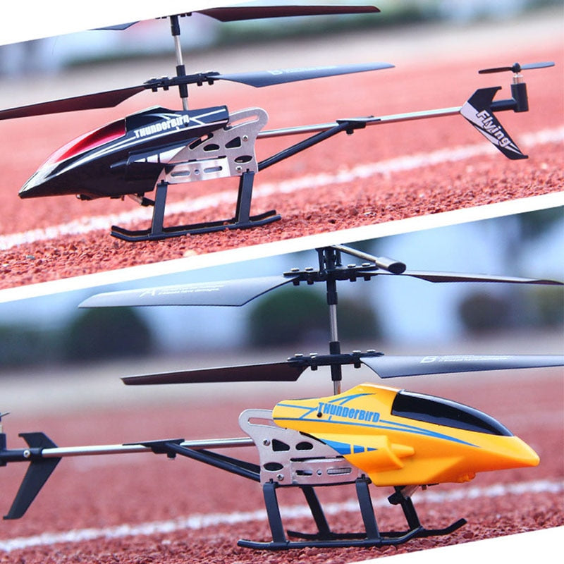RC Helicopter Radio Control Helicopter with LED Light Shatterproof Flying Toy